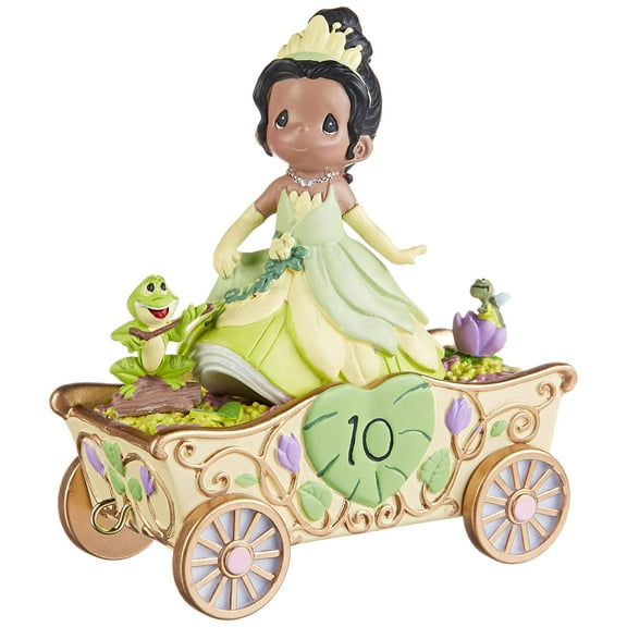 Disney Double Digit Dreams, Precious Moments Disney Birthday Princess Parade Figurine, Age 10, Count 1