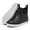 Black, variant on Women Rain Boots Waterproof Ankle Deck Boots