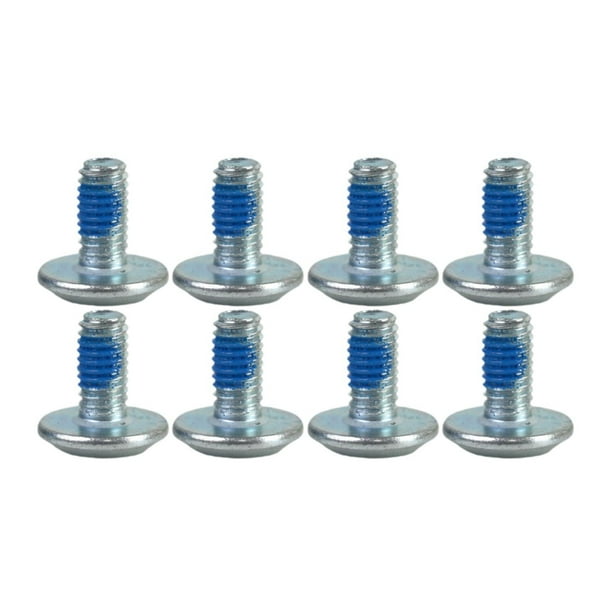 Tornillo de patinaje de patinaje en línea Tornillo de patinaje profesional Reemplazo de actualización portátil para patines en línea Tornillo de rueda 8pcs M6 12