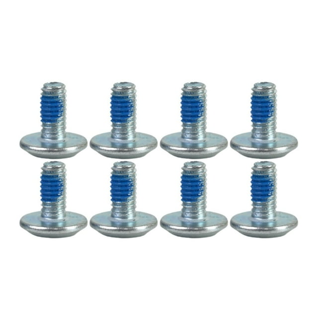 Kit de reparación de ejes de ruedas de patines, resistente, fácil de instalar, eje hexagonal para bricolaje 8pcs M6 12