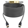 thumbnail image 2 of Cable HDMI PowerBear 15,2 m 4K de nailon trenzado con conectores dorados, 2 of 7