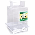 thumbnail image 1 of Prevue Hendryx PP-851R-B Cage à Oiseaux Clean Life - Rouge & Noir, 1 of 1