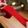 thumbnail image 3 of Cheapark Christmas Wired Ribbon Rolls - Versatile Gift Wrapping & Craft Design - Present Decor Ribbons For Christmas Crafts, Wrapping Decorations & Holiday Gift Styling, 3 of 6