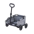 thumbnail image 4 of Cochecito para mascotas, carrito para perros, plegable, portátil, fácil de plegar para almacenamiento, transportador de perros, carrito para mascotas Gris, 4 of 9