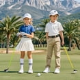 thumbnail image 2 of Ultimate Junior Golf Club Set for Children Includes 165CC #3 Fairway Wood & #7 Iron Yellow, 2 of 10