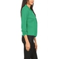 thumbnail image 2 of Women's Elegant Long Sleeve Blazer – Solid Button-Front Casual Style, 2 of 4