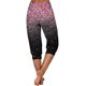 thumbnail image 5 of Pantalones Casuales de las Mujeres Imprimidos Leggings Pantalones Recortados, Pantalones Elásticos Cómodos para el Día Y el Deporte, 5 of 6
