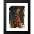 thumbnail image 2 of Filipp Malyavin 11x14 Black Modern Framed Museum Art Print Titled - Russian Beauty, 2 of 5