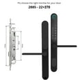 thumbnail image 2 of Double-Side Weatherproof Outdoor Keyless Smart Mortise Lock Bluetooth Digital Keypad Aluminum Fingerprint Door Lock With ,Easy to Use, 2 of 6