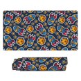 thumbnail image 2 of ZICANCN Gaming Mouse Pad, Cartoon Alien Galaxy Star Large Mouse Mat Desk Pad, Keyboard Mouse Mat, 15.8x29.5 inch, 2 of 9