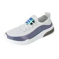 thumbnail image 2 of BONIXOOM White Sneakers for Women Womens Shoes Comfort Running Slip-On Casual Shoes White 2024 Summer Clearance Size 6, 2 of 5