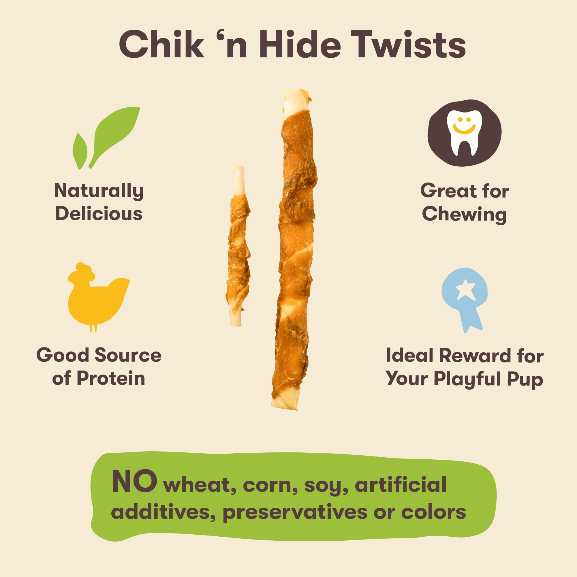 Chick n shop hide dog treats
