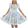 thumbnail image 1 of LOVZFMLL Robe Décontractée d'Été à Bretelles Robes de Tennis avec Poches pour Enfant, 1 of 5
