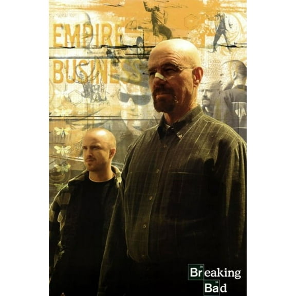 Breaking Bad - Walter While and Jesse Pinkman Poster Print (22 x 34)