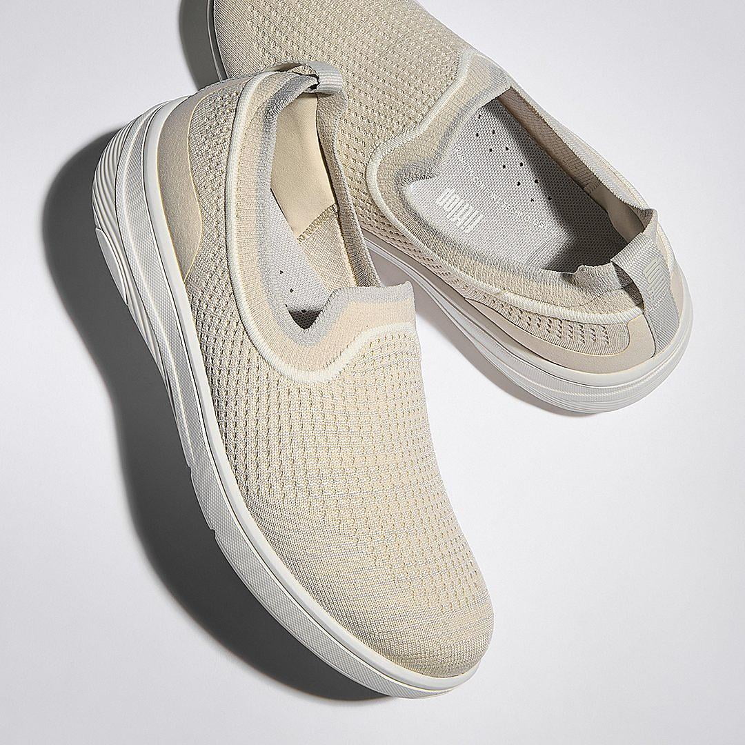 FitFlop Women's Super-Q Knit Slip On Sneaker