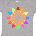 thumbnail image 4 of Inktastic Ice Cream Cone Starburst Boys or Girls Baby Bodysuit, 4 of 5