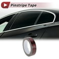 thumbnail image 3 of Cinta de rayas Unique Bargains 2.5x900cm Textura Forjada Rayas de Coche Calcomanías de Rayas para Coche, Motocicleta y Carreras de Barcos Stickers DIY Tono Rojo Plateado 1 Pc, 3 of 7