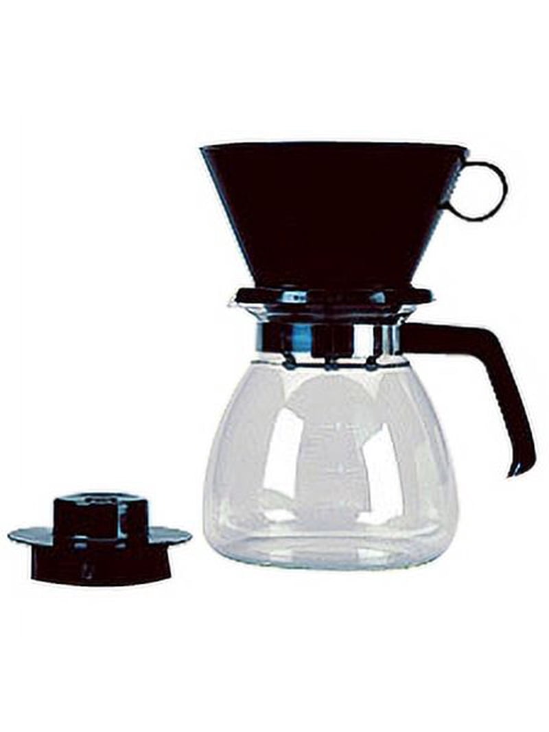 Melitta, Traditional Cone Coffeemaker, Black, 10 Cup - Walmart.com