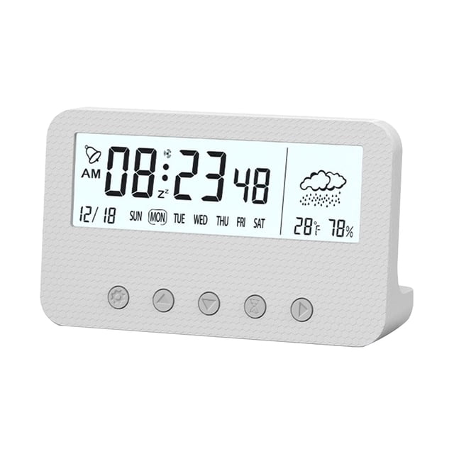 Digital Alarm Clock,Digital Electronic Clock Led Display Electronic Clock Stereo Digital Display Snooze Alarm Clock 12/24H Switching Countdown,Led Alarm Clock,Led Digital Clock