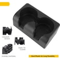 thumbnail image 4 of Car Cup Holder, Automotive Cup Holders, 89039574 Bench Seat Cup Holder Dual Cupholder Insert Drink Storage Fit for Colorado 2004‑2012, 4 of 4
