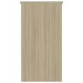 thumbnail image 2 of vidaXL Desk Sonoma Oak 80x40x75 cm Engineered Wood, 2 of 4