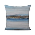 thumbnail image 2 of Premium Linen Cushion Cover 2-Pack: Abstract Art Painting in Grey & Blue, Super Soft Square Throw Pillow Case with Zipper, Ideal for Sofa & Couch, 18x18 Inches., 2 of 7