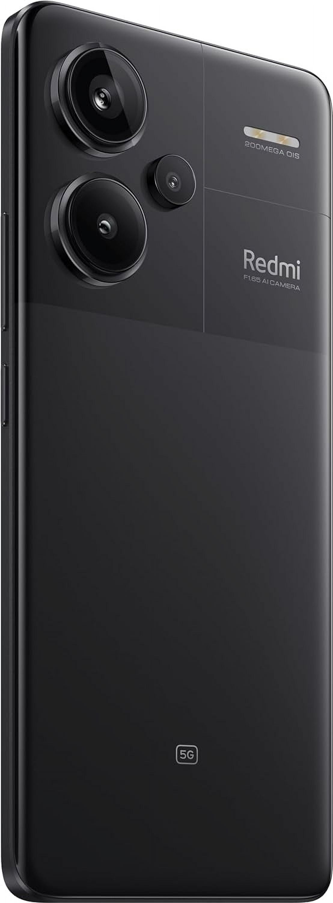 Xiaomi Redmi Note 13 PRO+ 5G Smartphone 512GB+12GB 6.67" 200MP 5000 mAh (Global ROM, Black)