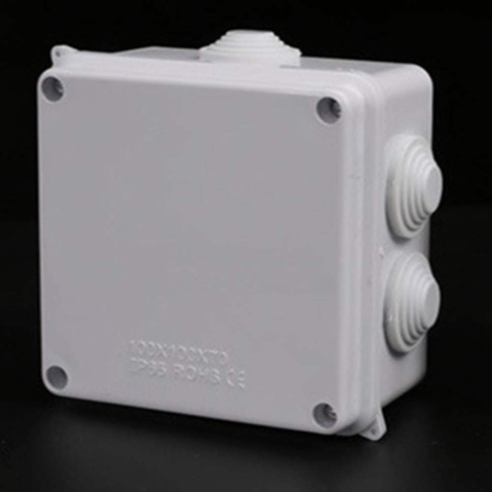 VeliToy Waterproof Junction Box ABS Electrical Box Indoor Outdoor Cable Connector(RA