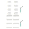 thumbnail image 6 of 9pcs Small Foam Roller Set Water Bases Paint Roller Detail Painting Roller Tool for homes improvement & Craft Projects, 6 of 8