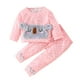 thumbnail image 1 of Ropa Para Niñas Pequeñas, Traje De Otoño Invierno Para Niños, Tops De Animales De Manga Larga, Pantalones De Lunares Odeerbi LM103-165, 1 of 9