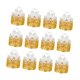 thumbnail image 4 of 12 piezas de cajas de almacenamiento de dulces Cajas de embalaje Jares Accesorios Favores de boda contenedores de bocadillos para eventos Suministros Oro y cisne, 4 of 8