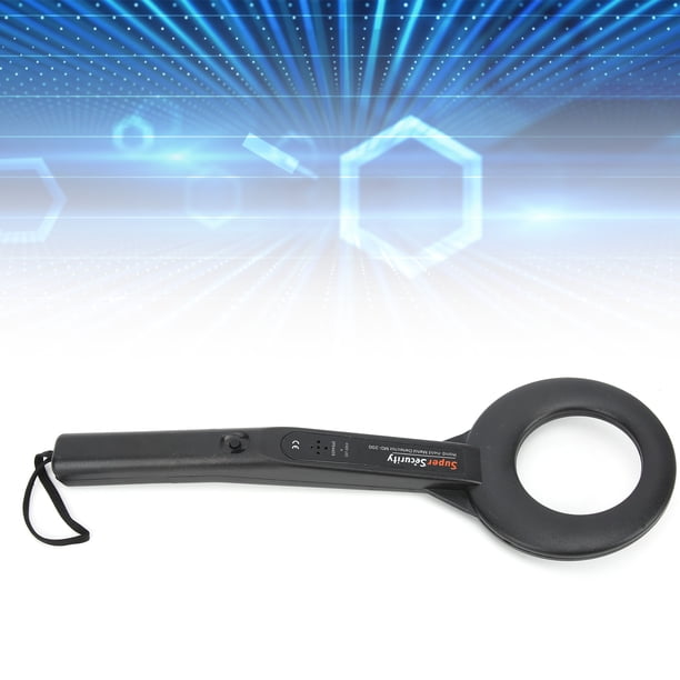 Detector De Metales, Ergonómico Alta Precisión Detección De Rango De 360 Buscador De Metales Alarma De Sonido O Vibración Para Detección De Metales Para Control De
