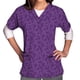 thumbnail image 2 of Tops Para Mujer Salir Tops Casual Manga Corta Con Cuello en V Uniforme Estampado Bolsillos Blusa Enfermería Odeerbi ODB150481, 2 of 5