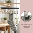 thumbnail image 4 of Unique Bargains Space Saving Wood Hat Hangers With 12 Hooks Black, 4 of 6
