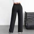 thumbnail image 5 of Resicozy Wide Leg Sweatpants Women 2026 Low Rise Baggy Sweatpants Y2K Drawstring Cotton Lounge Pants with Pockets Fall Fashion Black L, 5 of 5
