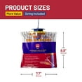 thumbnail image 5 of FLY JAIL Medium Bag Disposable Outdoor Fly Trap Pre-Baited High-Capacity fly catcher, 5 of 8