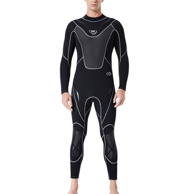 Naiovety Trajes de neopreno traje de buceo ultrafino de secado rápido para hombres y hombres traje de neopreno pantalones de manga larga protección Deportes acuáticos negro S Naiovety OD003281-01