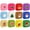 12pcs-Pure, variant on Christmas Patch Makeup Bags 6/12 Pack Xmas Pouches 12 Festive Styles Mini Holiday Pouch Cosmetic Case Festive Patterns Classic Transparent Zipper Brand: anilifier
