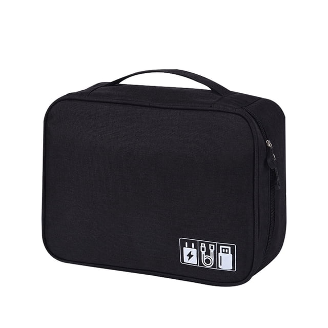 SMihono Closet Organizers and Storage for Clothes Digital Bag Multi-function Data Cable Storage Bag Mobile Power Headset Storage Bag Storage Trunks and Bag