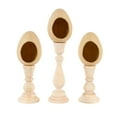 thumbnail image 6 of 6pc Fillable Paper Mache Eggs and Wood Stands Assortment - for Easter - Factory Direct Craft, 6 of 6
