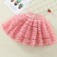 thumbnail image 2 of Daznico Girls' Solid Tutu Skirt – Versatile Pleated Petticoat for Everyday & Party,Mardi Gras Clothing,Mardi Gras Skirt,130, 2 of 3