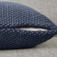 thumbnail image 2 of Gracie Mills Lessie Solid Knit Square Pillow Cover - GRACE-6478, 2 of 3