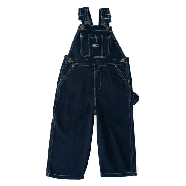 Toddler Bib Overall Indigo Denim