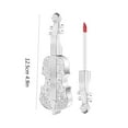 Long Lasting Lipstick Velvet Red Violin Lipstick Unique Violin Design