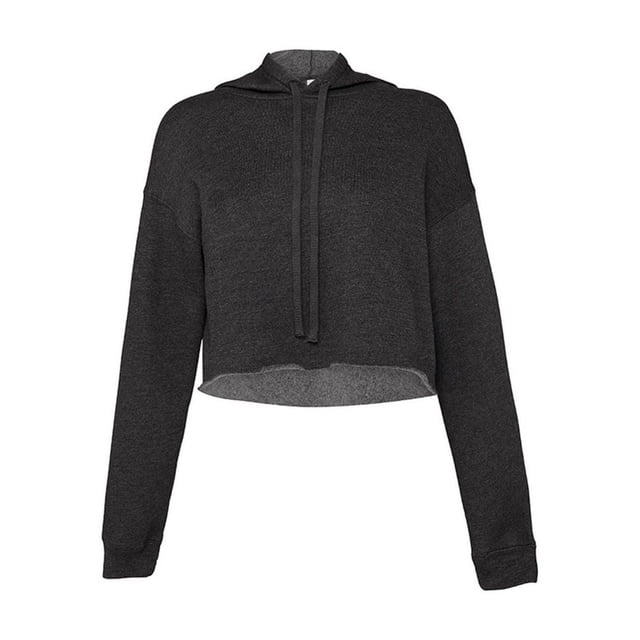 Bella + Canvas Ladies Cropped Hoodie