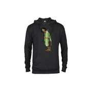 Angle View: Disney Encanto Bruno Madrigal - Pullover Hoodie for Adults – Customized-Black