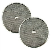 Air Filter Factory 9-1/2 Inches Round x 3/32 With Center Hole Range Hood 12-Layer Aluminum Grease Filters 2-Pack