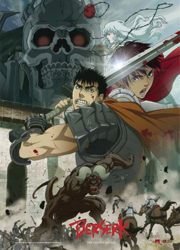 Berserk Poster Guts Premium Art Print Guts poster Anime Wall Art Berserk Manga Berserk  Guts art Berserk Anime Poster
