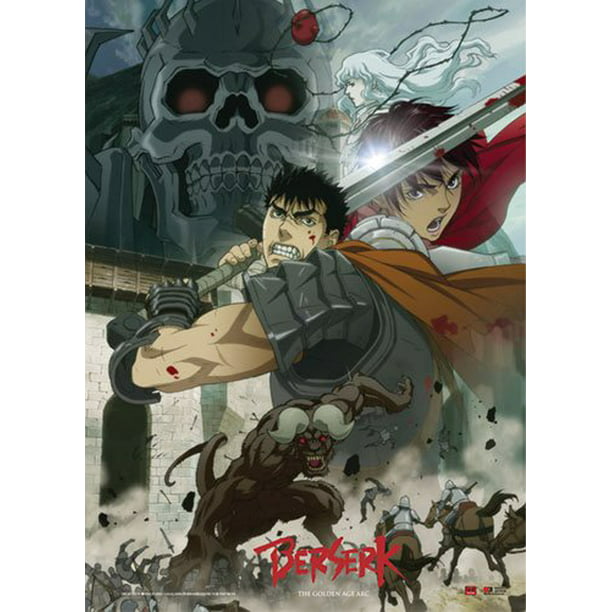 Berserk Guts Anime Poster Flag 321054