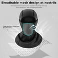 thumbnail image 2 of Zootealy Winter Essential: Thickened Stretch Fleece Balaclava Ski Mask in Dark Grey Color for Outdoor Activities, Motorcycle Riding, and Cold Weather Protection, 2 of 6